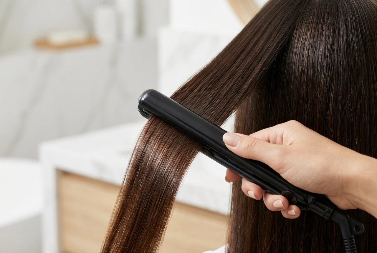 Mini Straightener with Ionisation: Small Size, Big Smoothing Effect