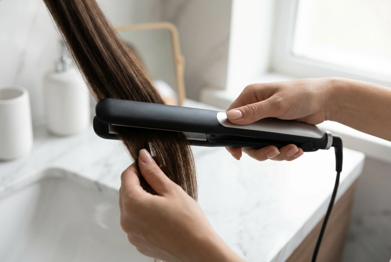 How to use a professional hair straightener at home for flawless results