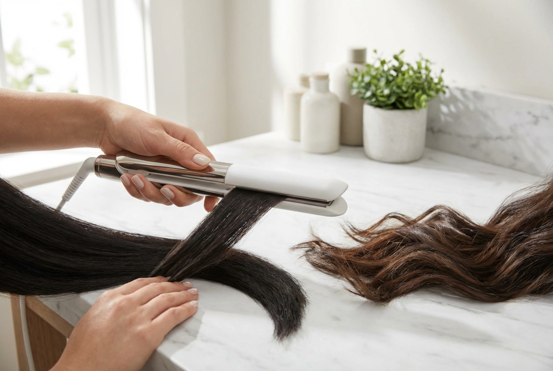 2-in-1 Hair Styler: How to Straighten and Curl with One Tool