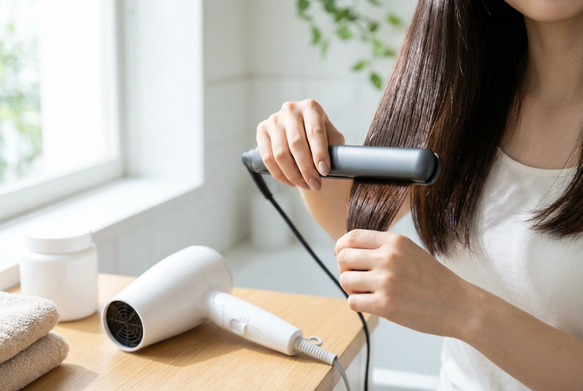 Hair Dryer and Straightener Duo: A Styling Plan for a Healthy Shine