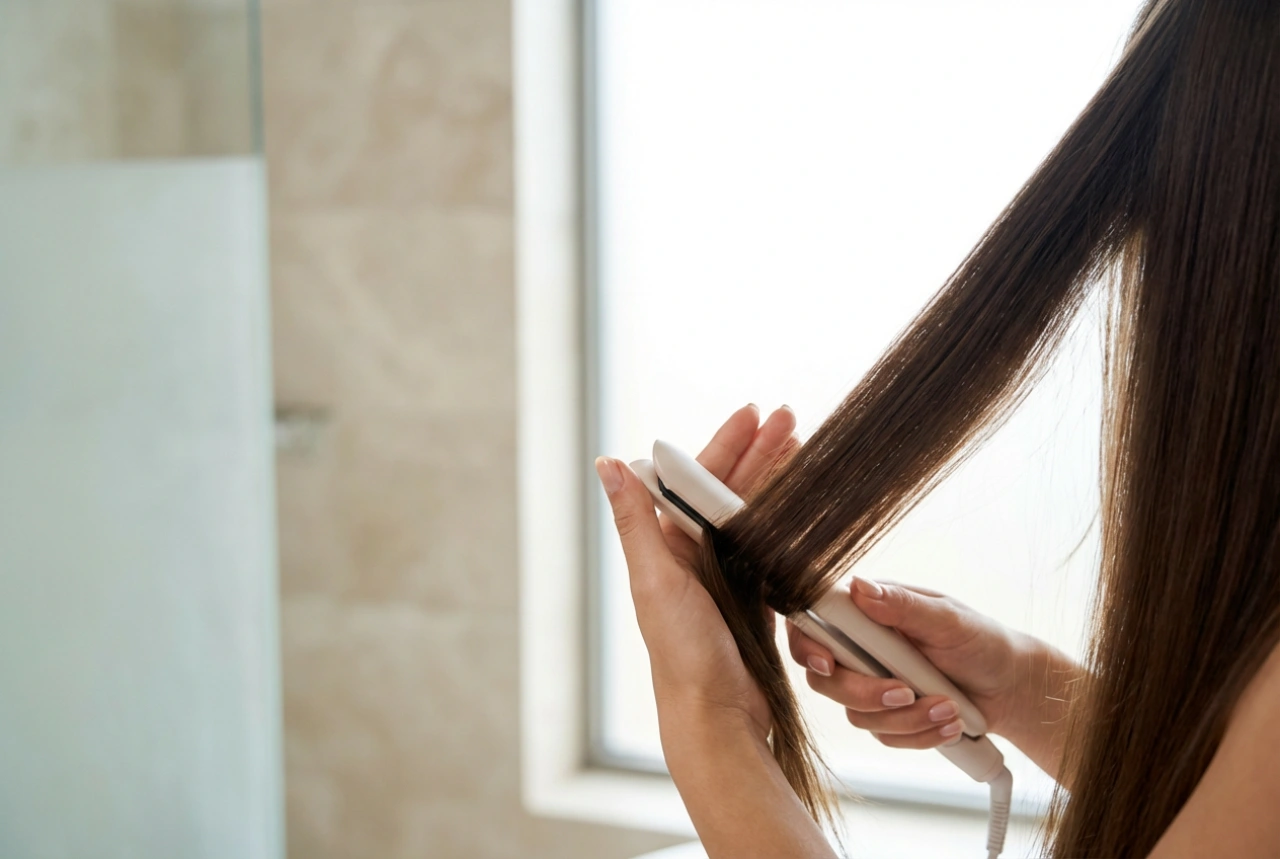 Keratin Straightener with Ionisation: Frizz-Free Smoothness, Step-by-Step