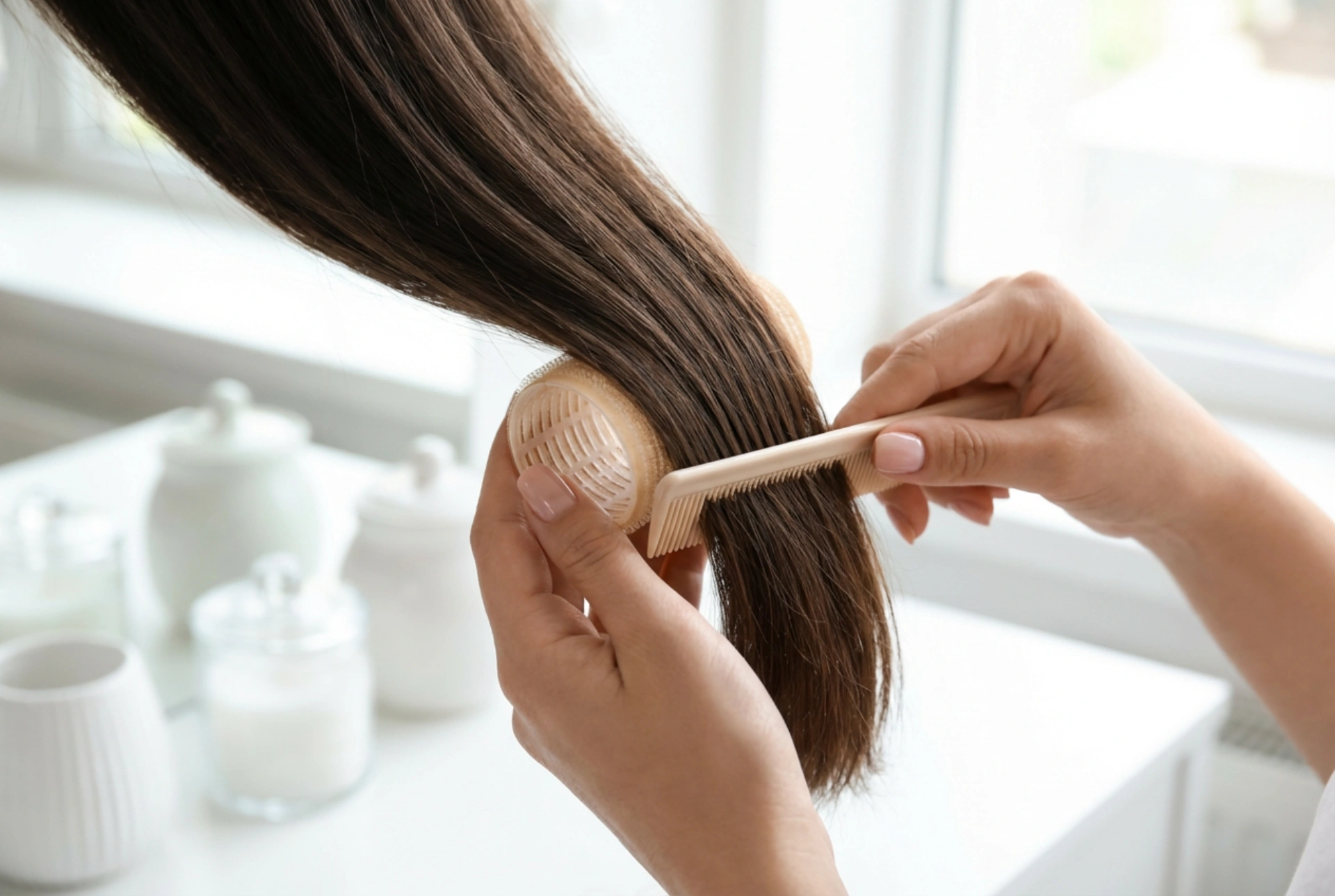 Velcro Rollers: Heat-Free Volume from Sectioning to Removal