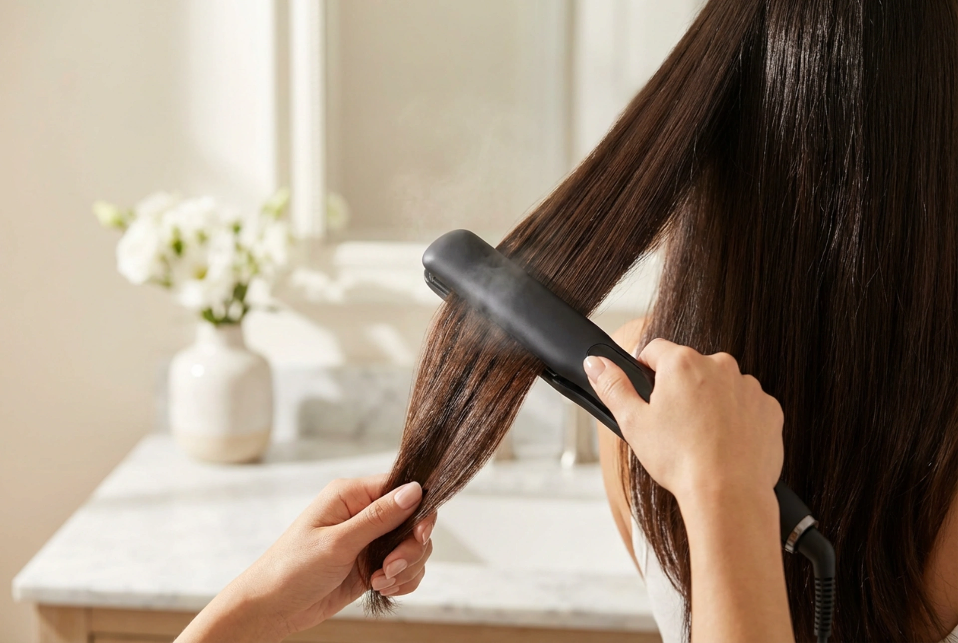 Steam Straighteners: Gentle Smoothing and Protecting Your Ends