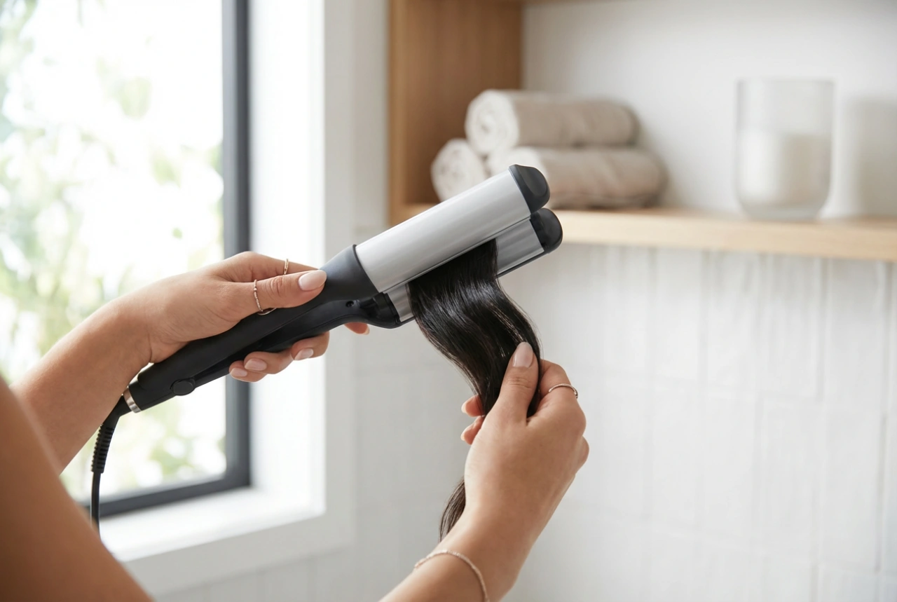 Wide-Barrel Hair Waver: How to Achieve Broad Waves Without Creases