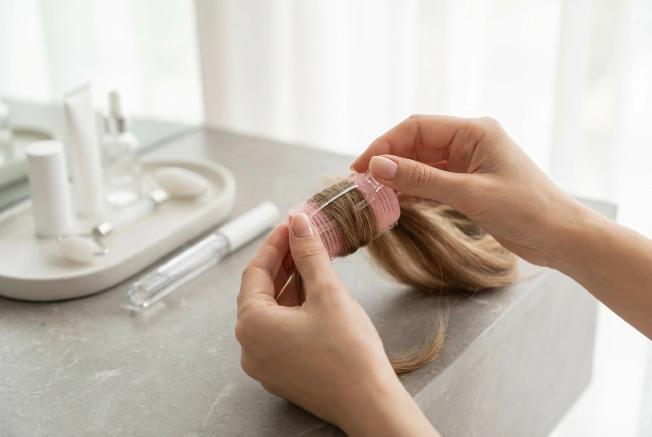Hair Rollers with Clips: Application, Holding Time, and Removal