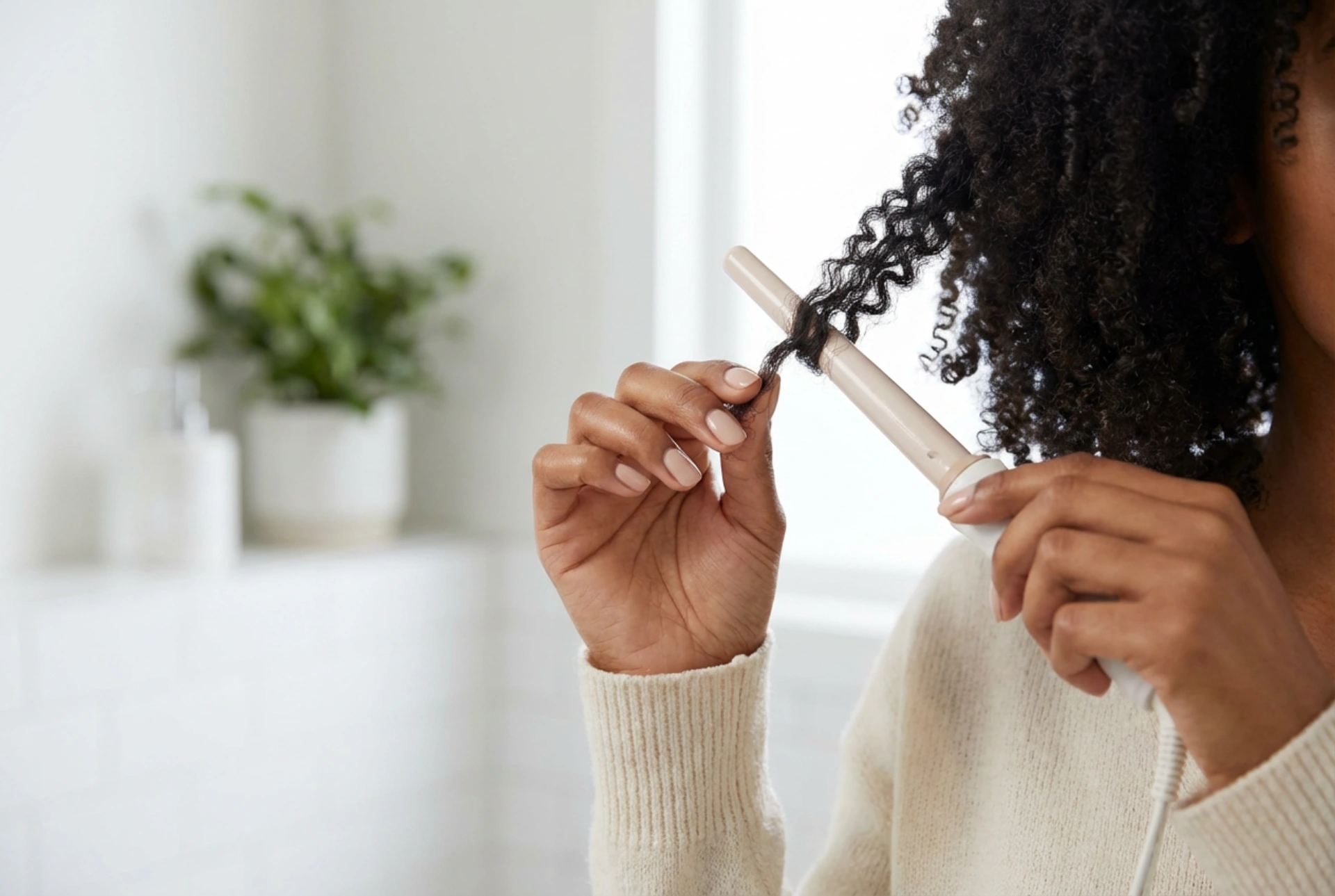 Afro Curling Wand: Small Springy Curls Step-by-Step and Best Practices