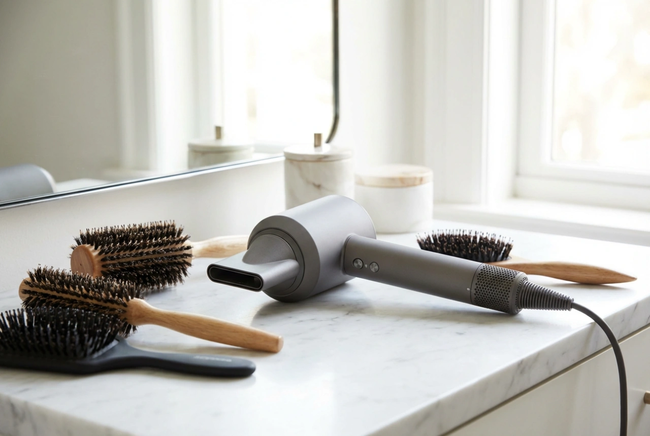 How to Style Hair with a Hair Dryer: A Guide to Concentrators, Brushes, and Techniques