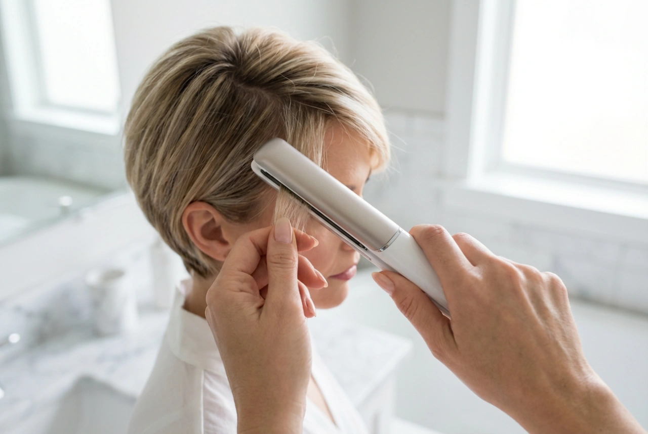 Thin Straighteners: The Secret to Styling Short Hair, Fringes, and Baby Hair