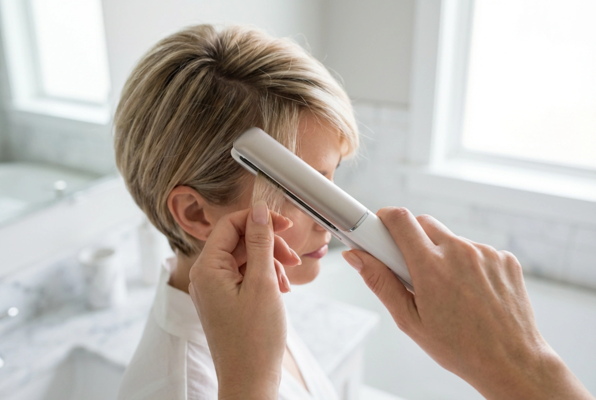 Thin Straighteners: The Secret to Styling Short Hair, Fringes, and Baby Hair