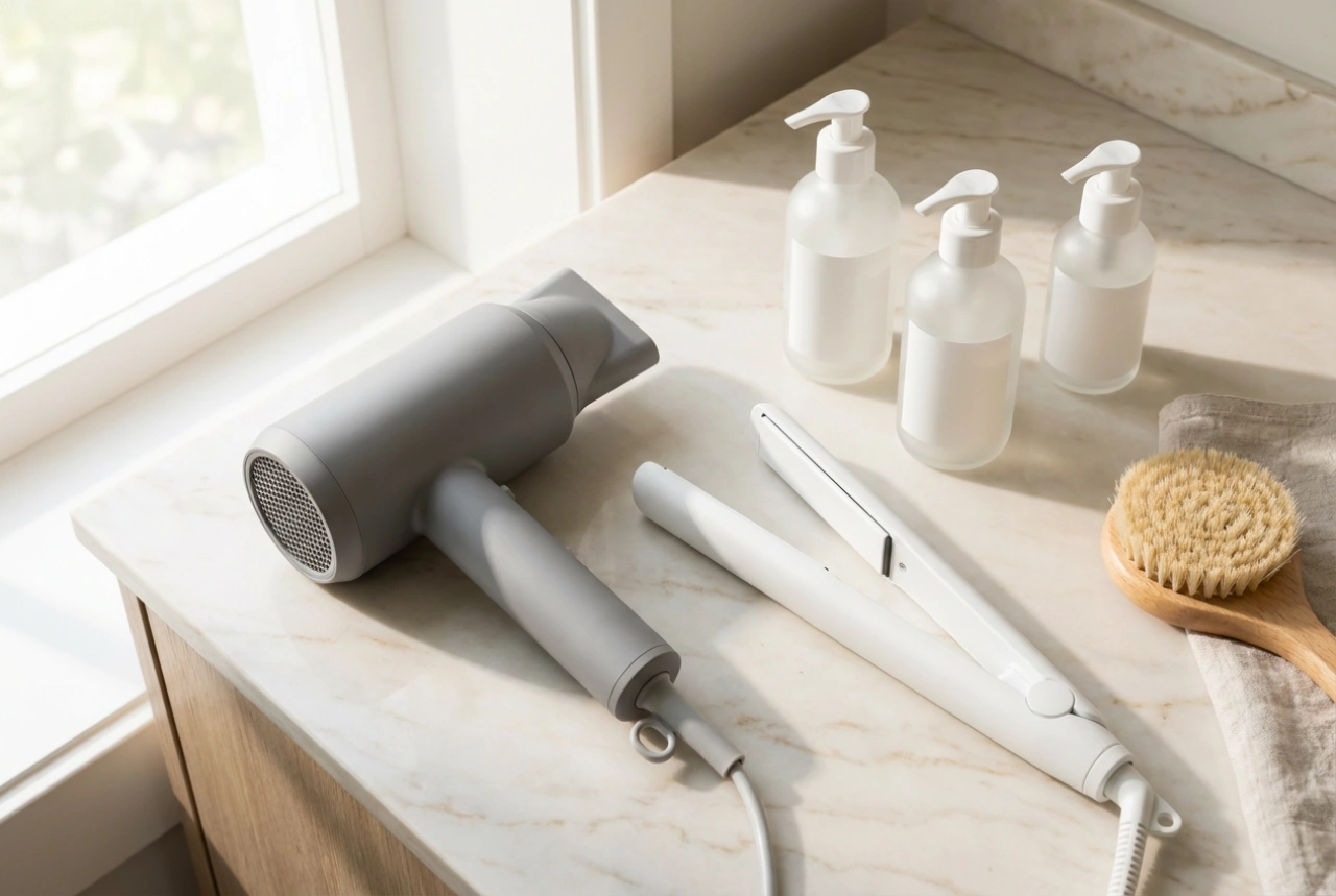 Hair Dryer and Straightener Set: A Styling Plan from Wash to Finish