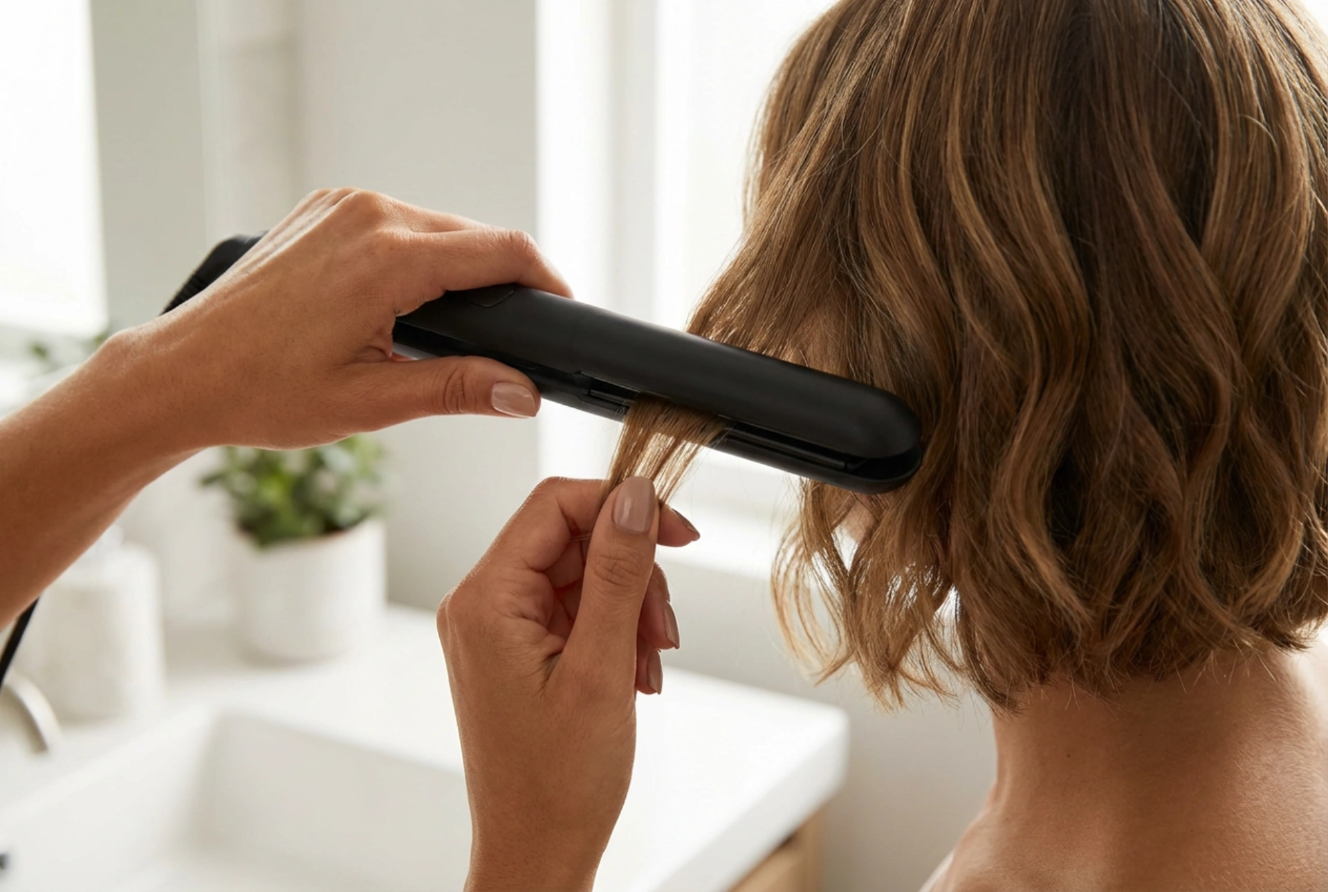 Rotating Curling Tong for Short Hair: Techniques for Volume and Light Waves
