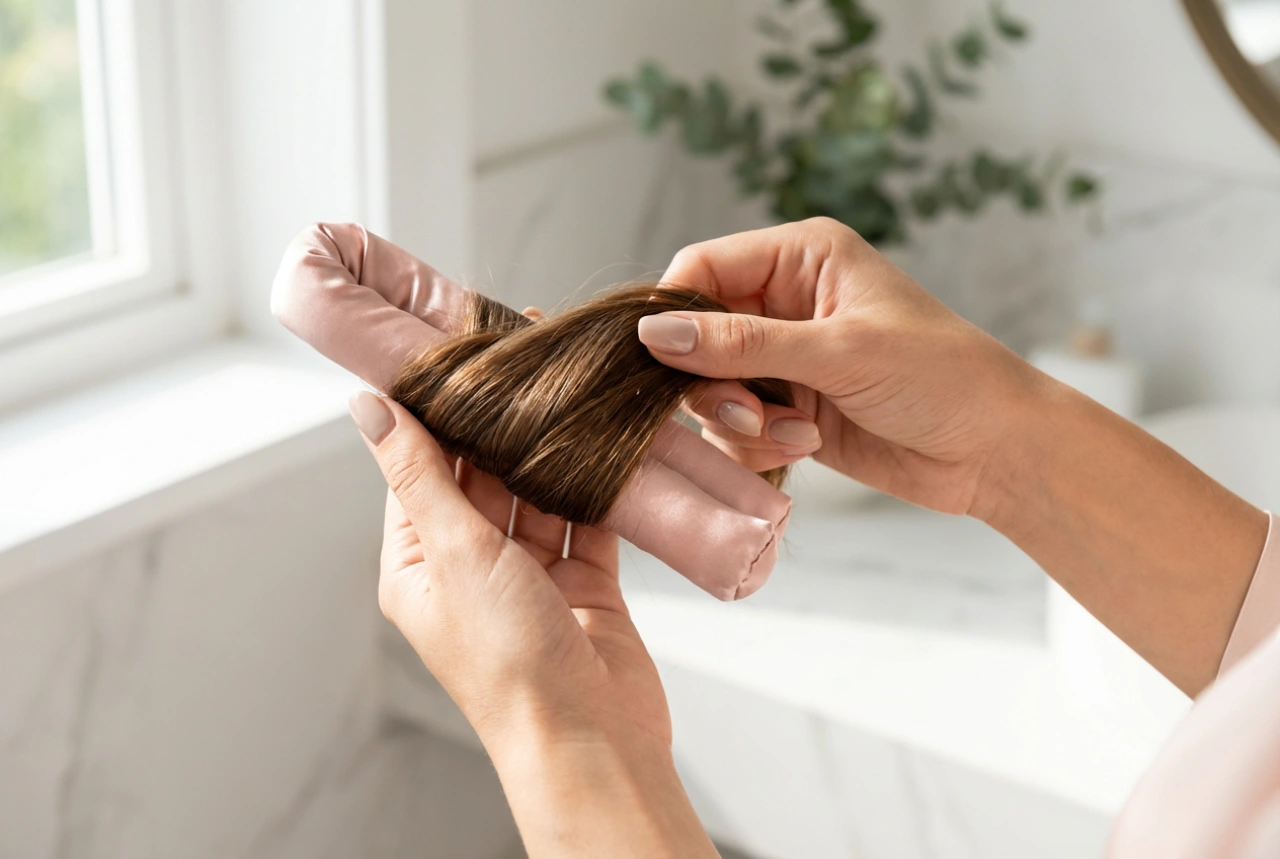 The Satin Hair Roller: A Guide to Application and Lasting Curls