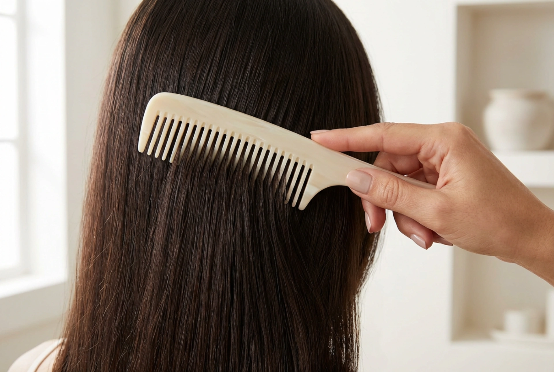 Hair Styling Comb: Modelling and Finishing Techniques