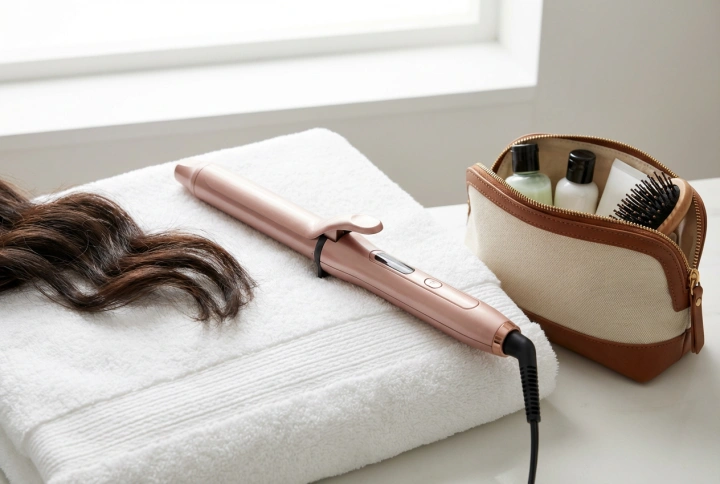 Travel Curling Iron: Compact Waves for Trips and Getaways