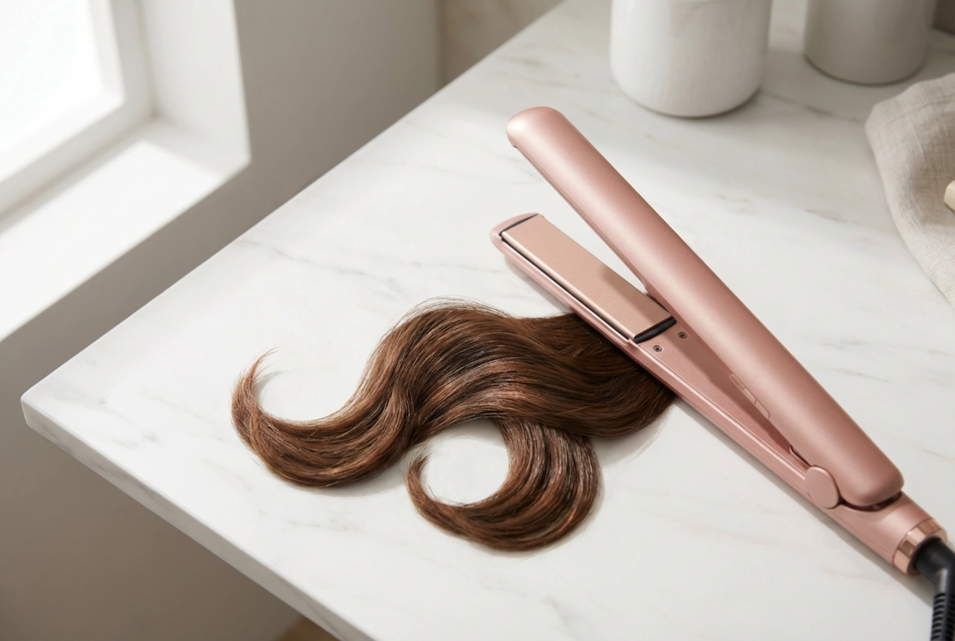 Styling Tool for Short Hair: Waves, Flicks, and Smoothing