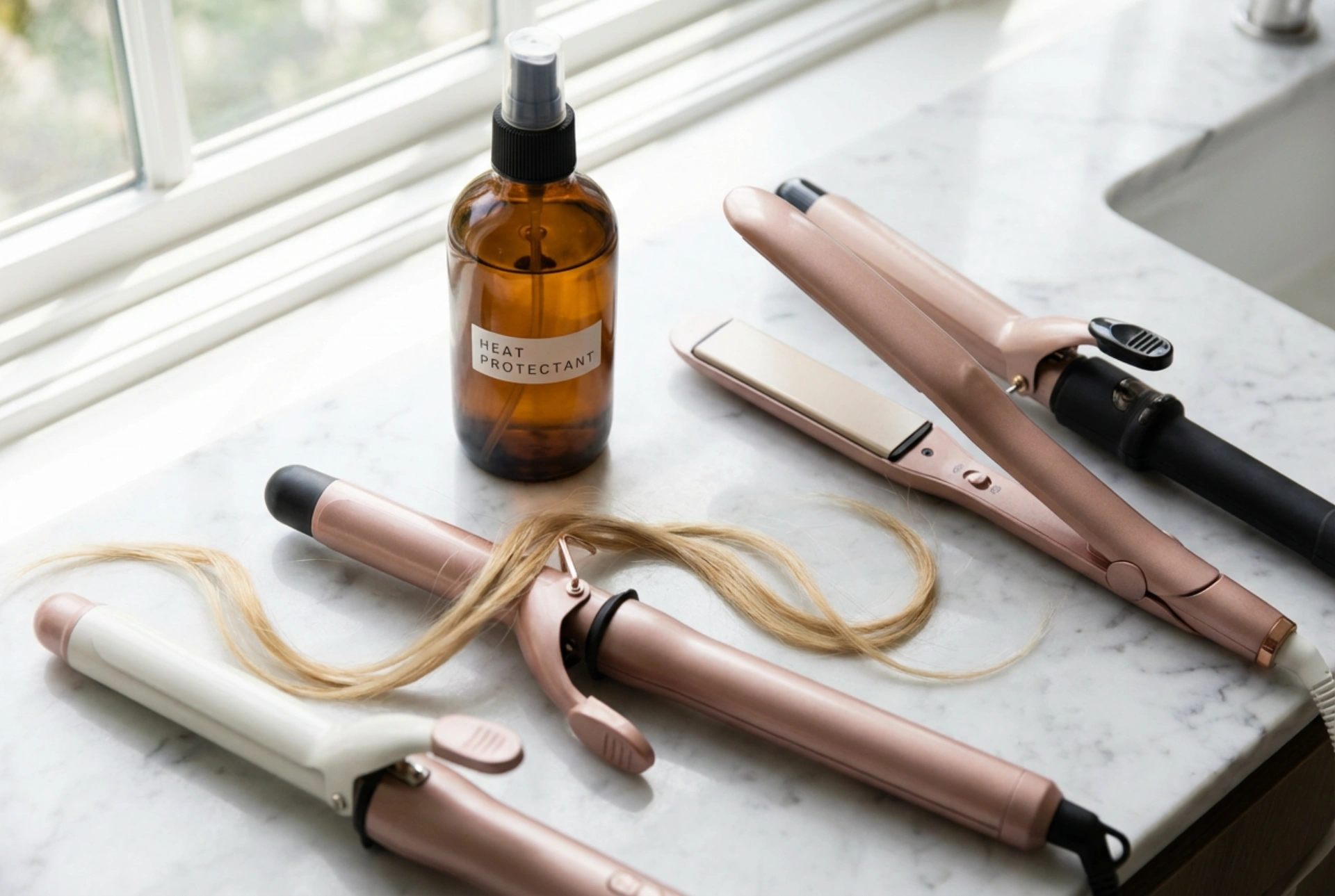 How to Choose the Right Curling Iron and Curl Hair Without Heat Damage