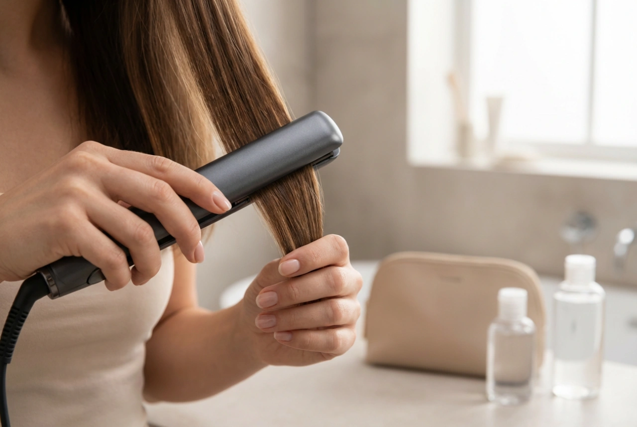 Travel Hair Straightener: Compact Styling on the Go