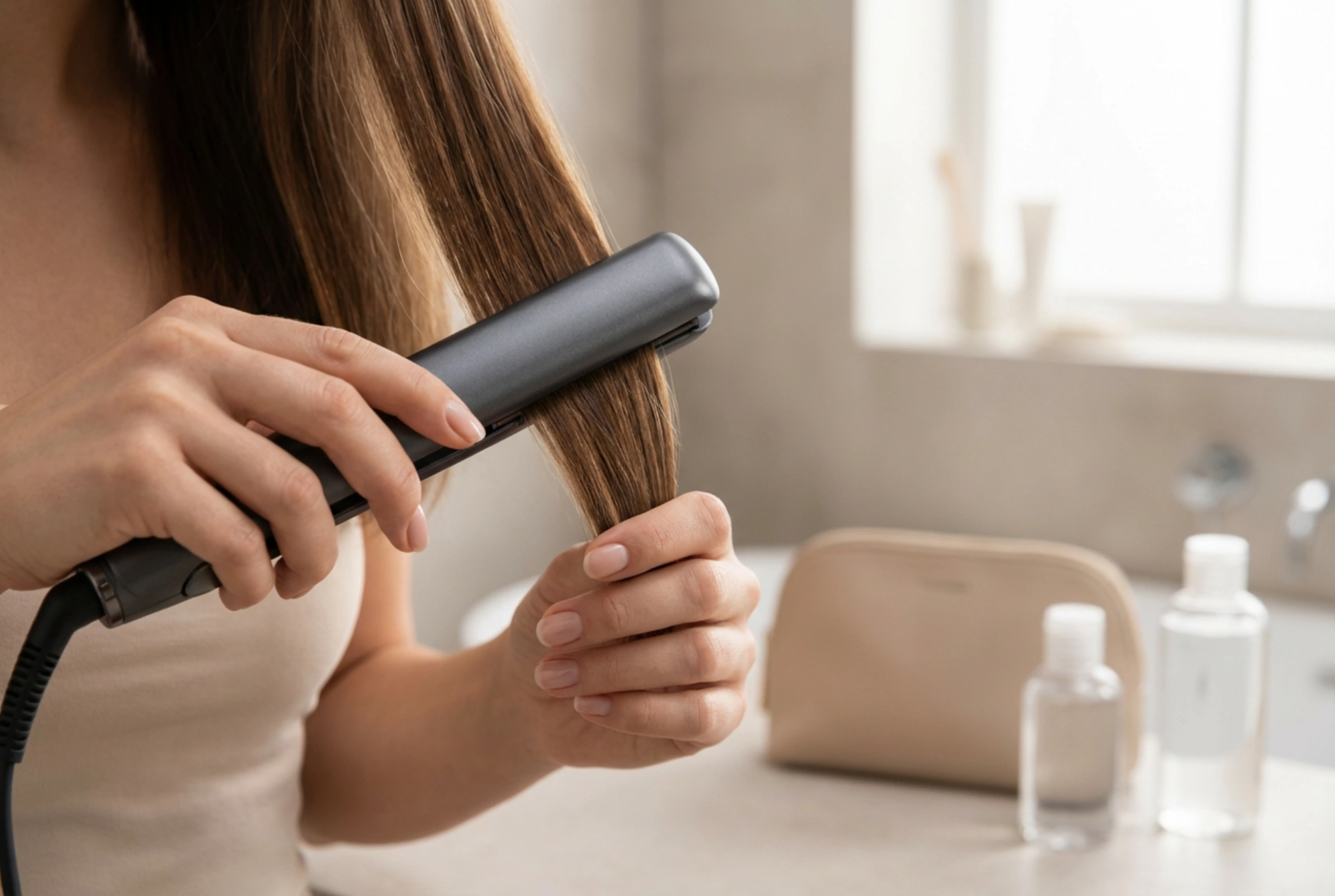 Travel Hair Straightener: Compact Styling on the Go