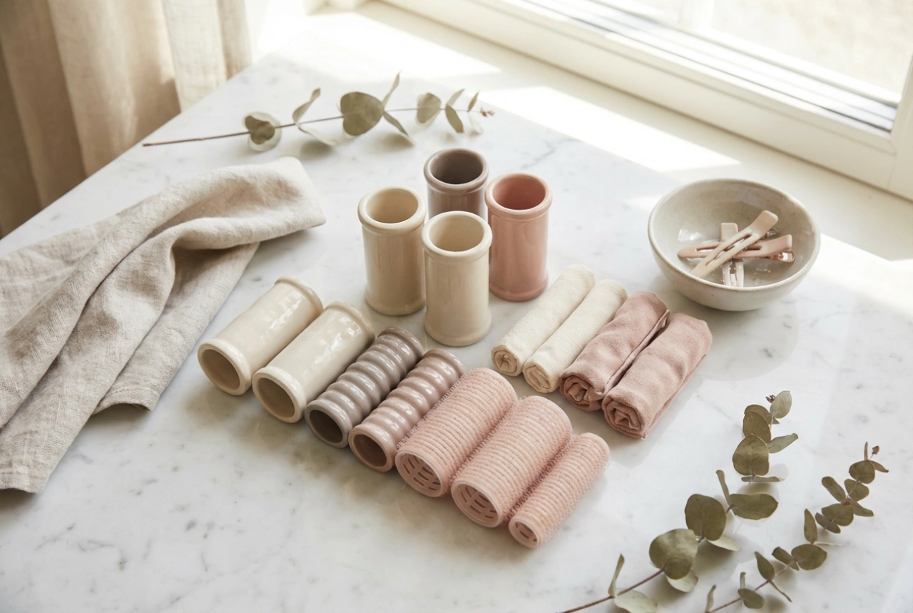 Hair Roller Set: Choosing Diameters and the Order of Application