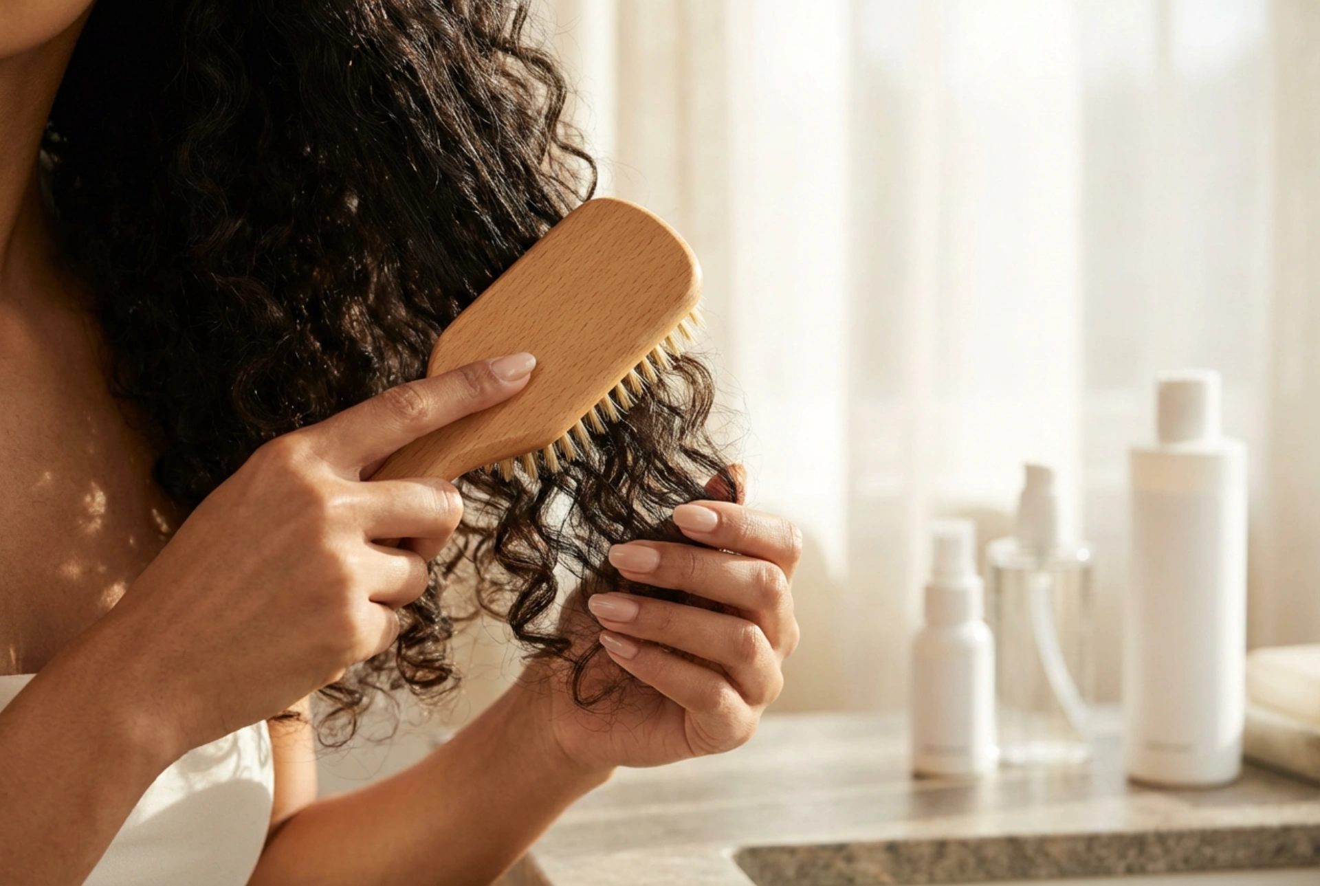 A Brush for Styling Curls: How to Choose and Use It Step by Step