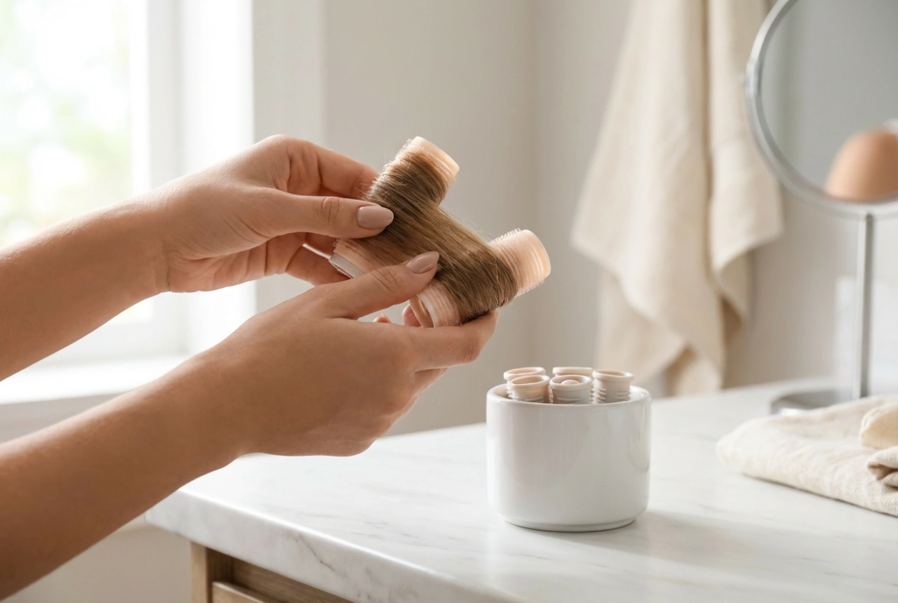 Hot Rollers for Short Hair: Sectioning, Timings, and Setting