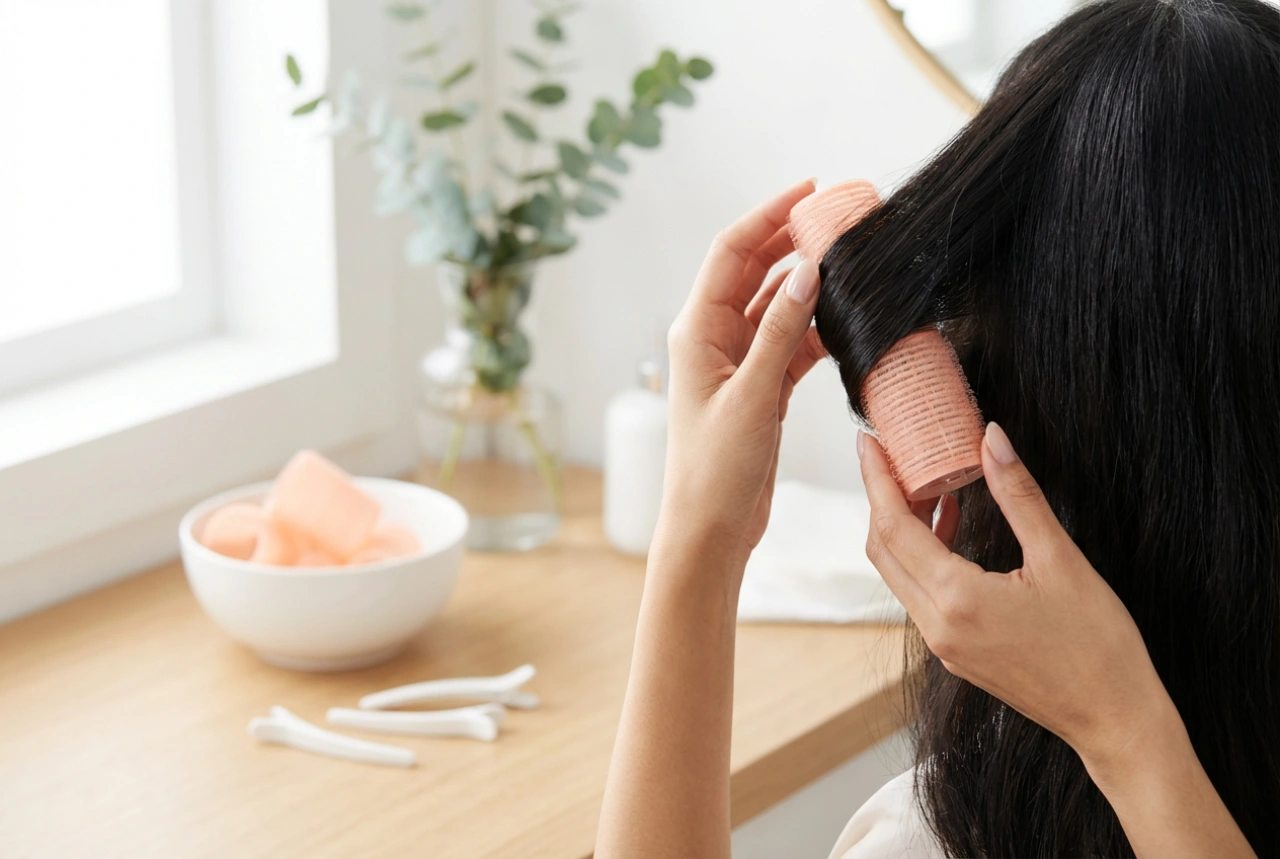Velcro Rollers: Volume and Curl, How to Apply and Remove