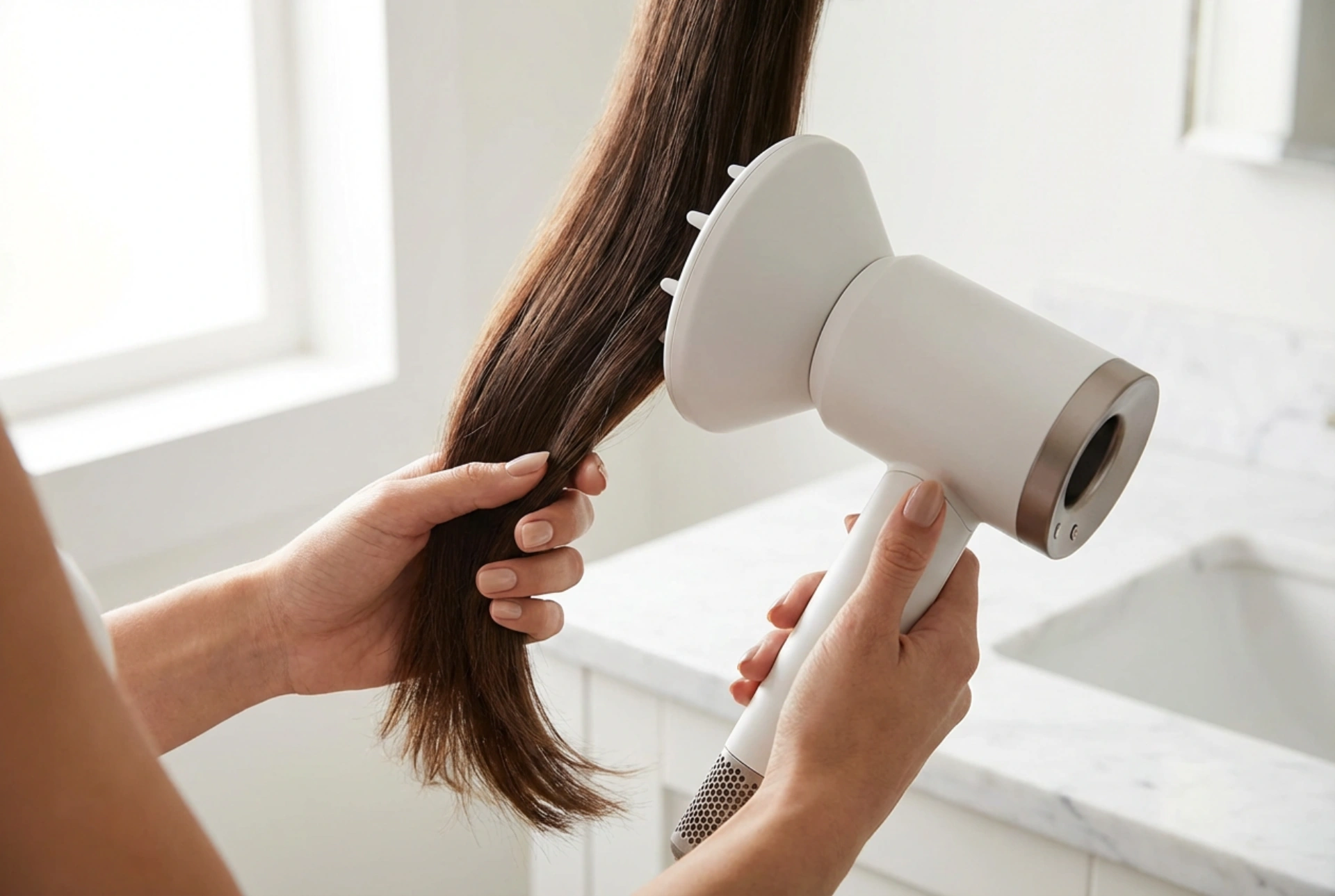 Multi-functional hair dryer: how to use the attachments