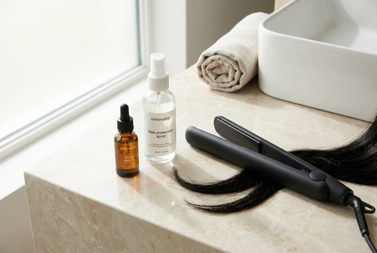 Hair Straightening: Preparation, Temperature, Protection and Finish