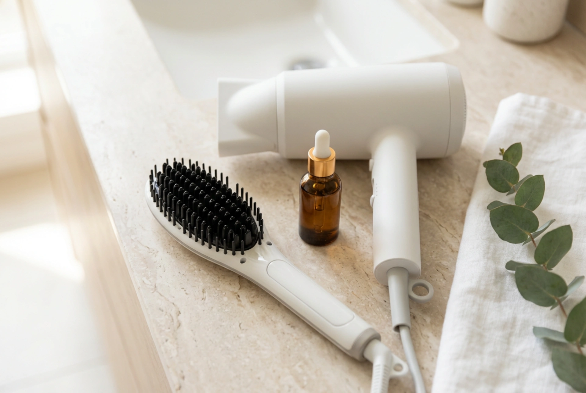 Hair Smoothing at Home: From Hairdryer to Straightening Brush
