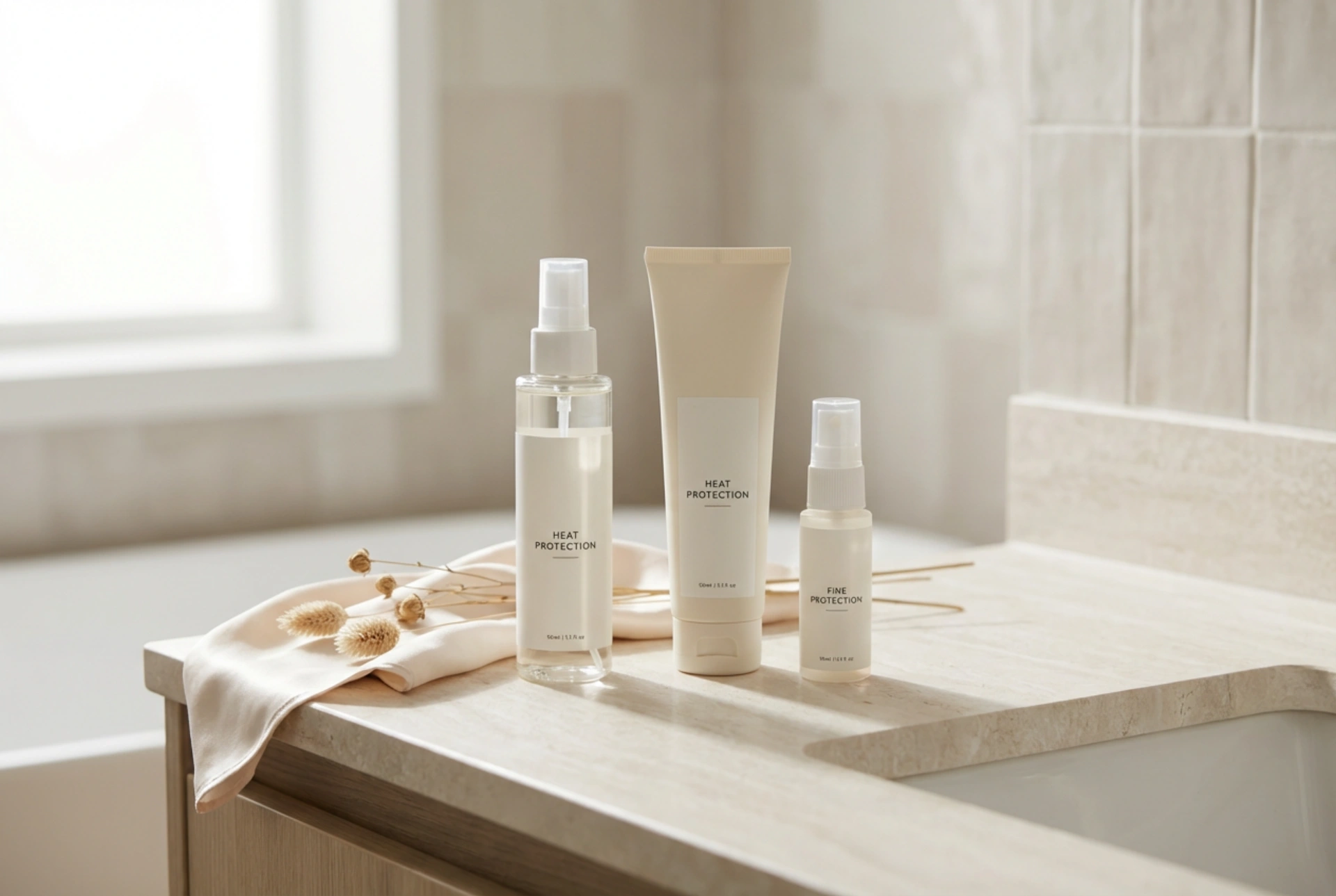 Everyday Hair Heat Protection: Sprays, Creams, and Mists