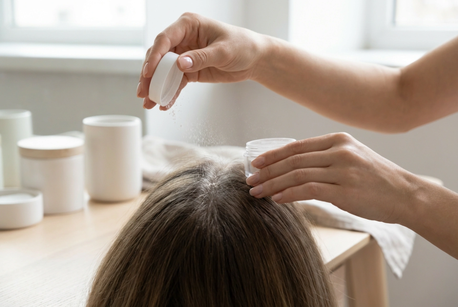 Hair Volumising Powder: Precise Step-by-Step Application