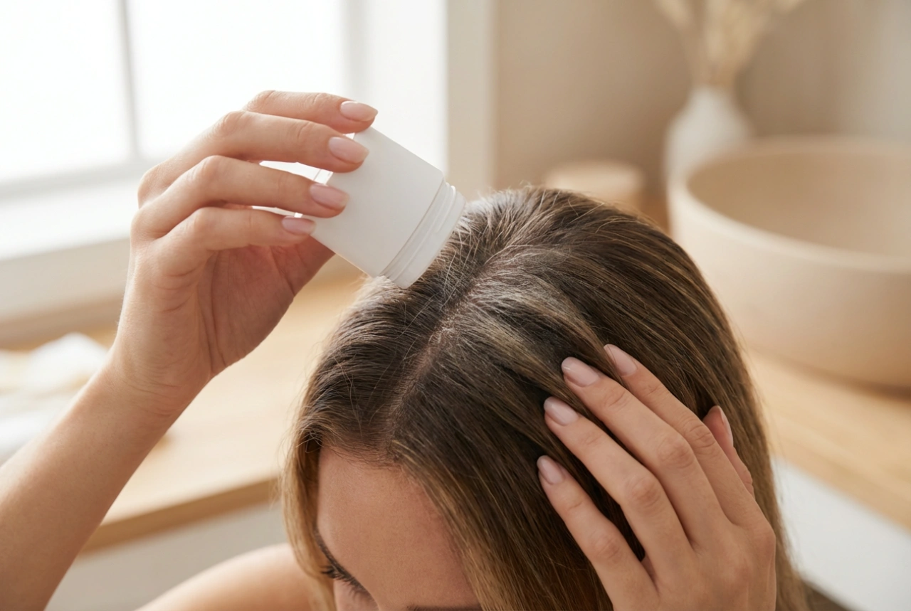 Hair Volume Powder: A 3-Step Push-Up Effect at the Roots