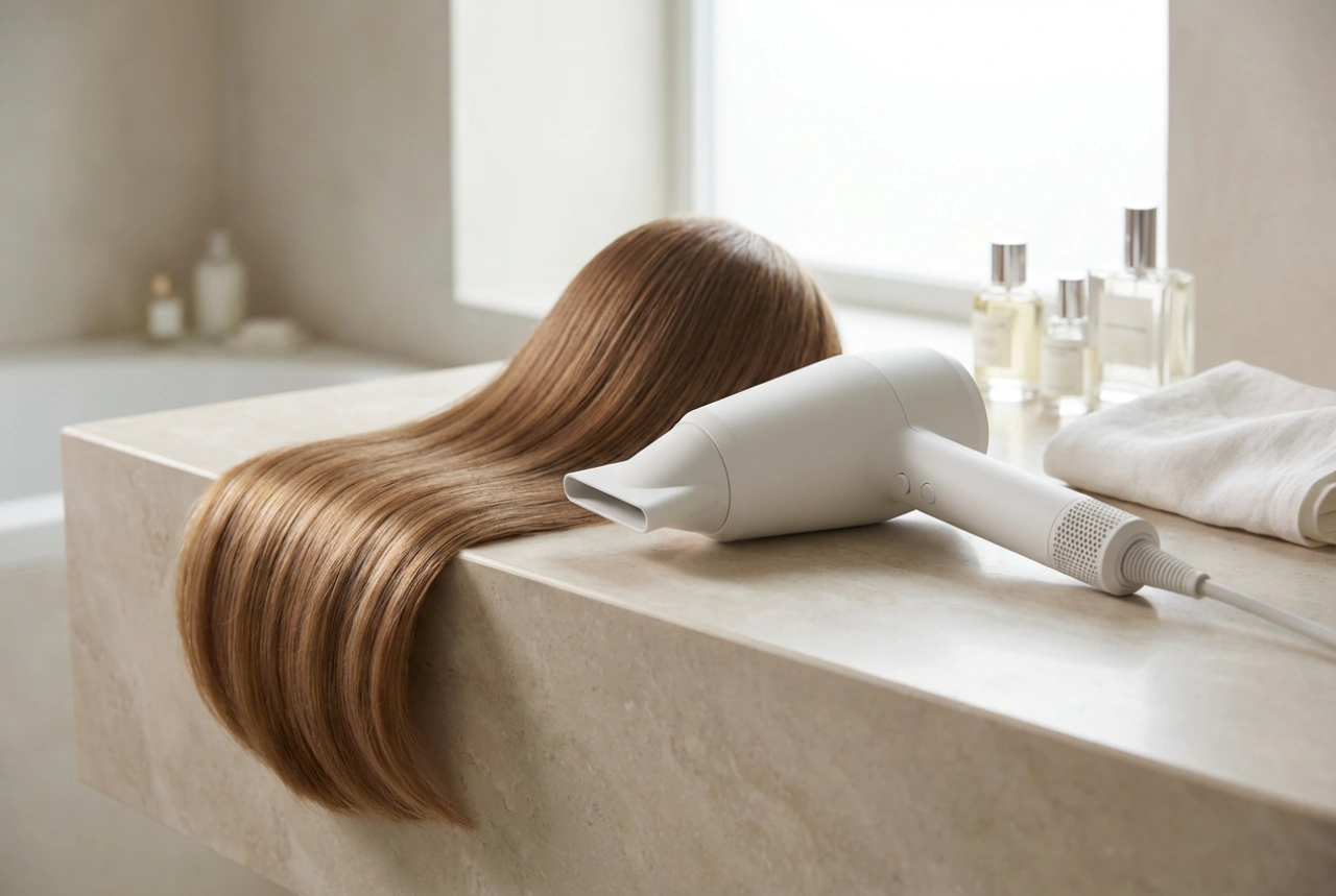 Hair Dryer with Ionisation: Smoother Hair, Less Static After Drying