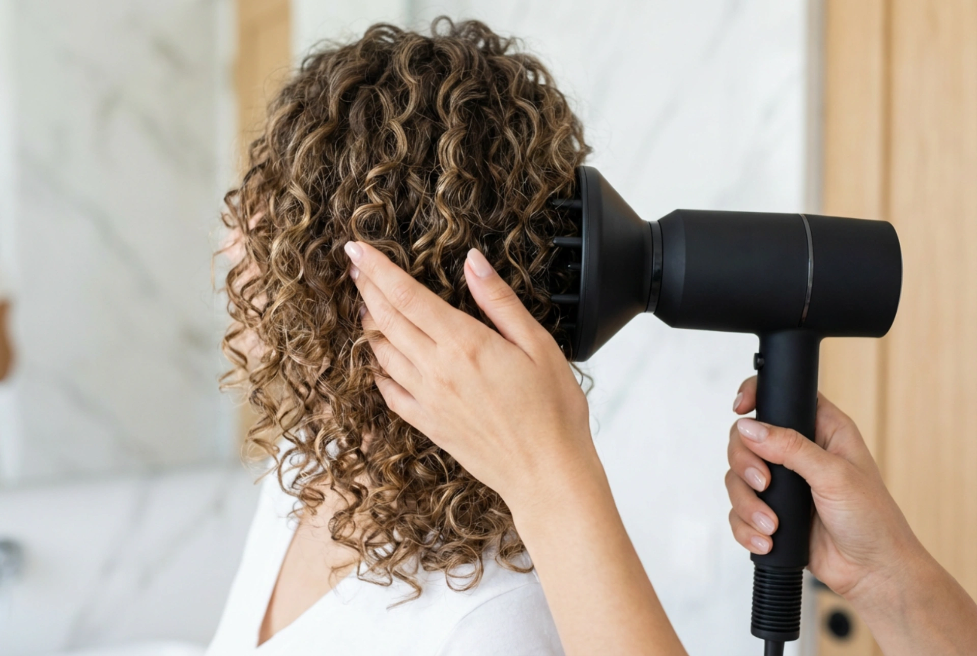 How to Use a Hairdryer with a Diffuser for Perfect Curls
