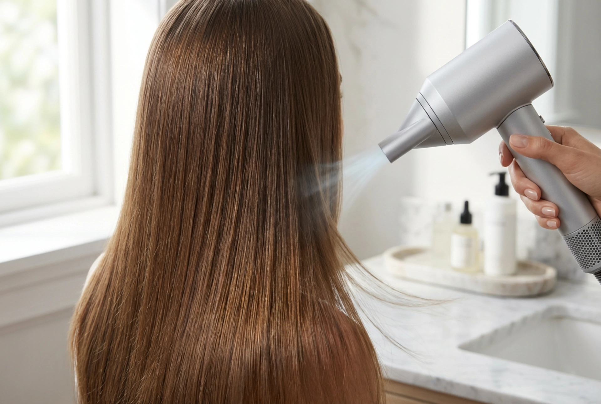 How to Use a Hairdryer with a Cool Shot for Better Styling Hold