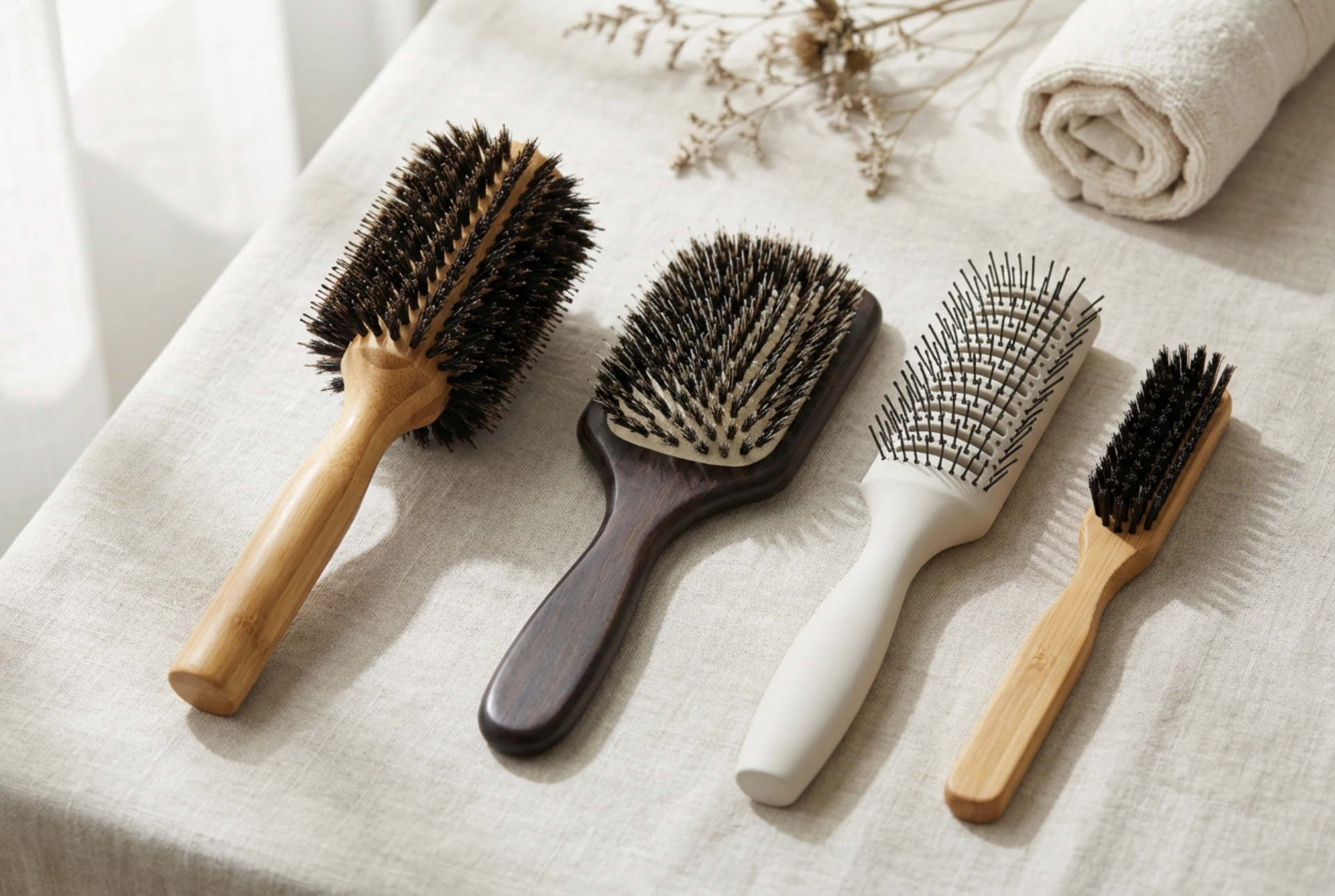 Professional Hair Brushes: Choosing the Right Shape, Diameter, and Bristles for Styling
