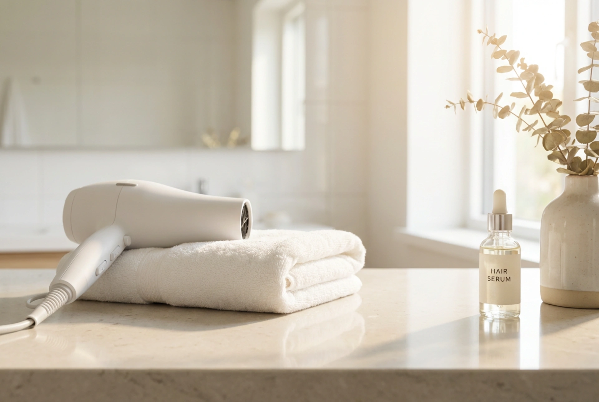 Blow-drying: How to dry your hair quickly and gently at home