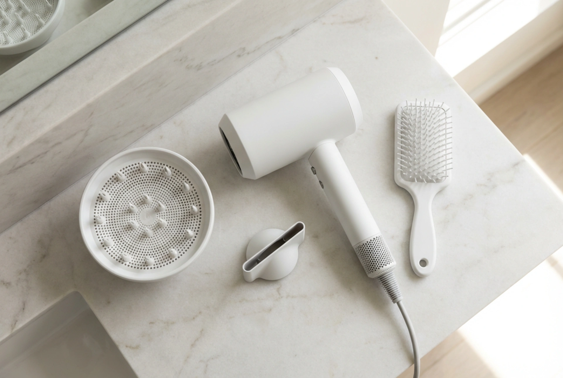 A Guide to Hair Dryer Attachments: Using Your Diffuser, Concentrator, and Brush