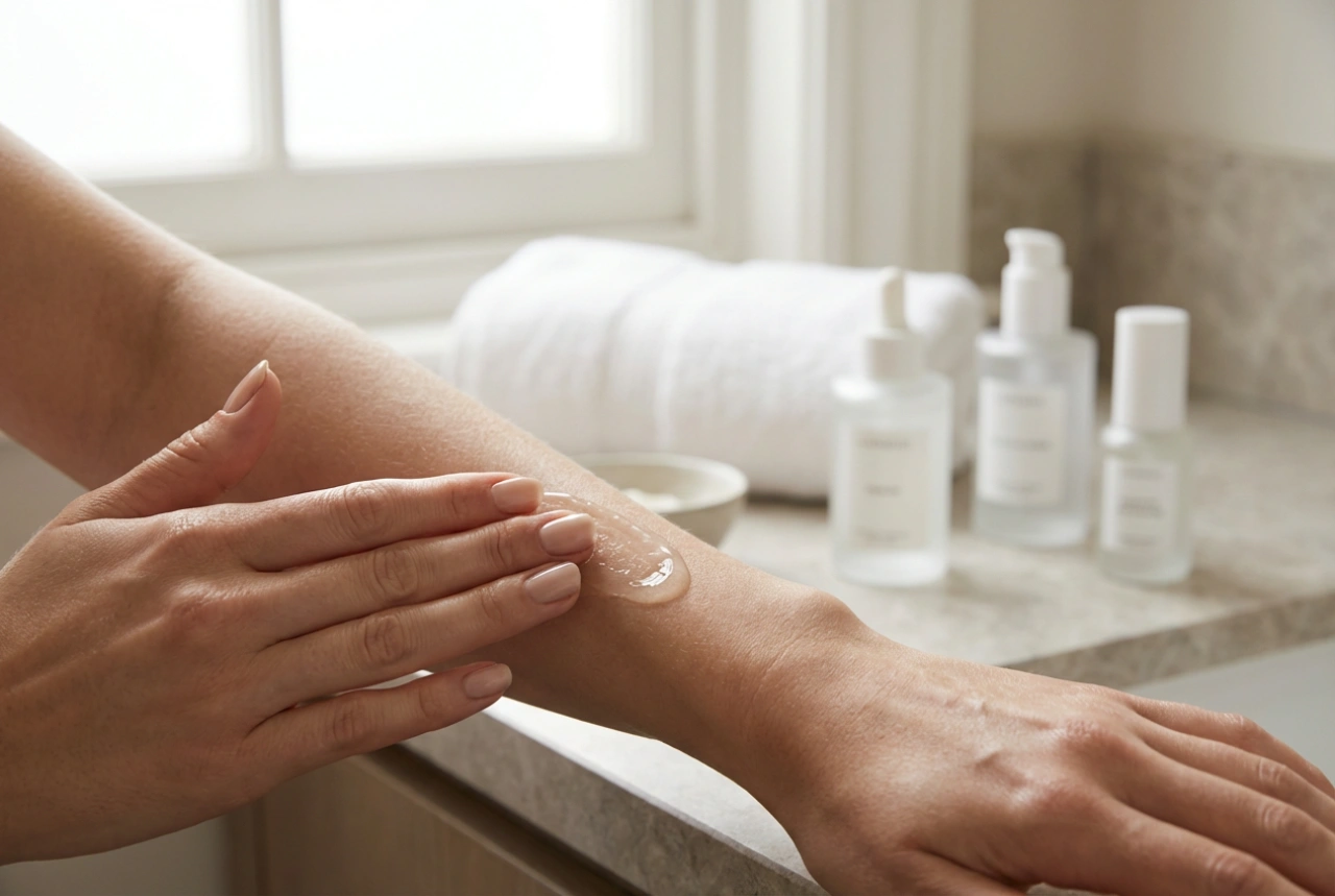Gentle bikini hair removal at home: skin preparation and technique