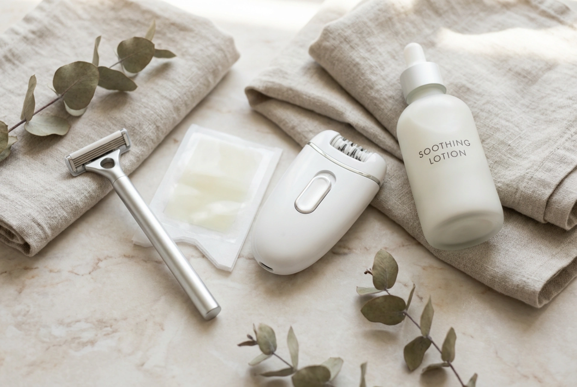 At-Home Leg Hair Removal: Shaving, Waxing, Epilation, and Post-Treatment Care