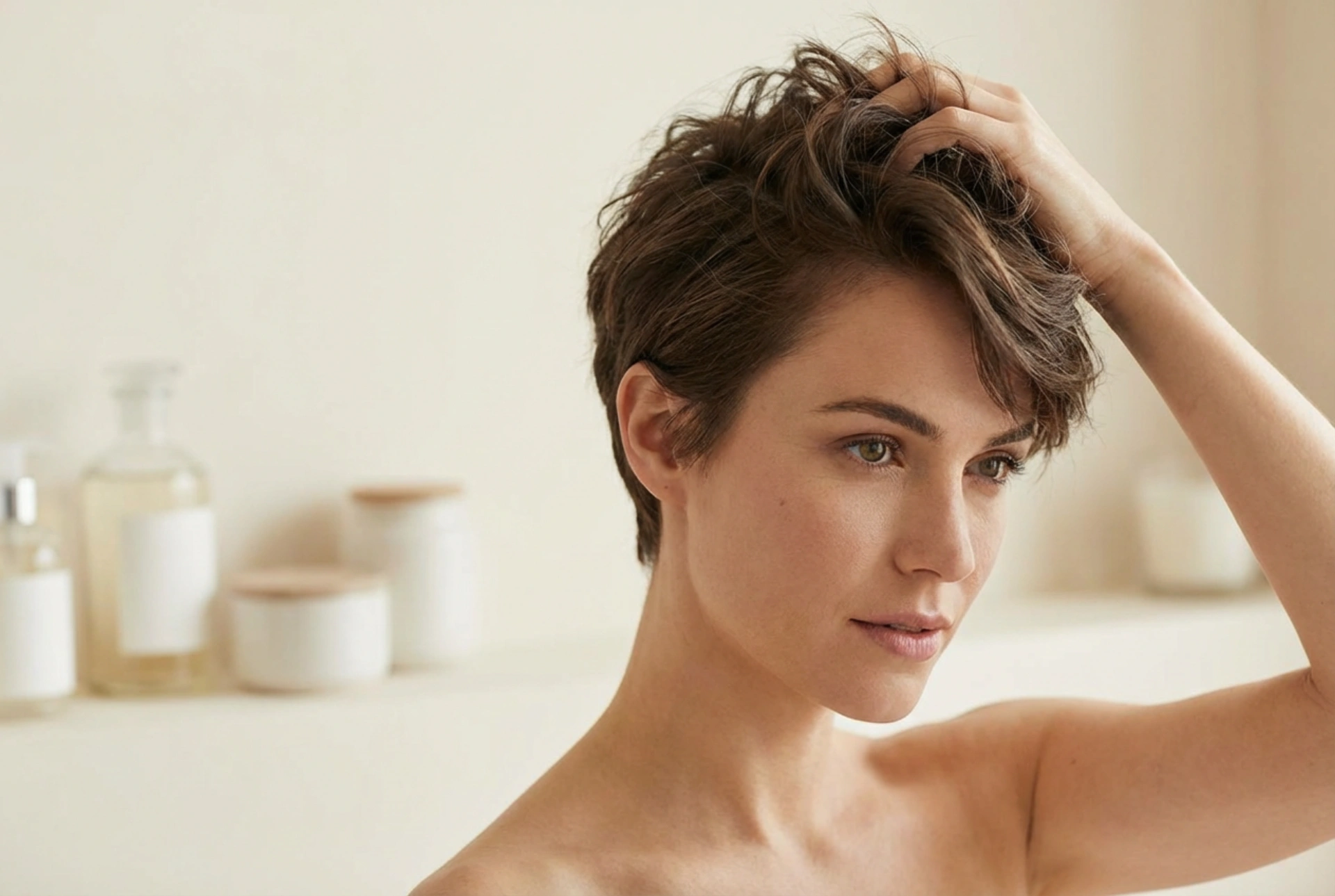 The French Crop Hairstyle: Daily Styling with Texture and Volume