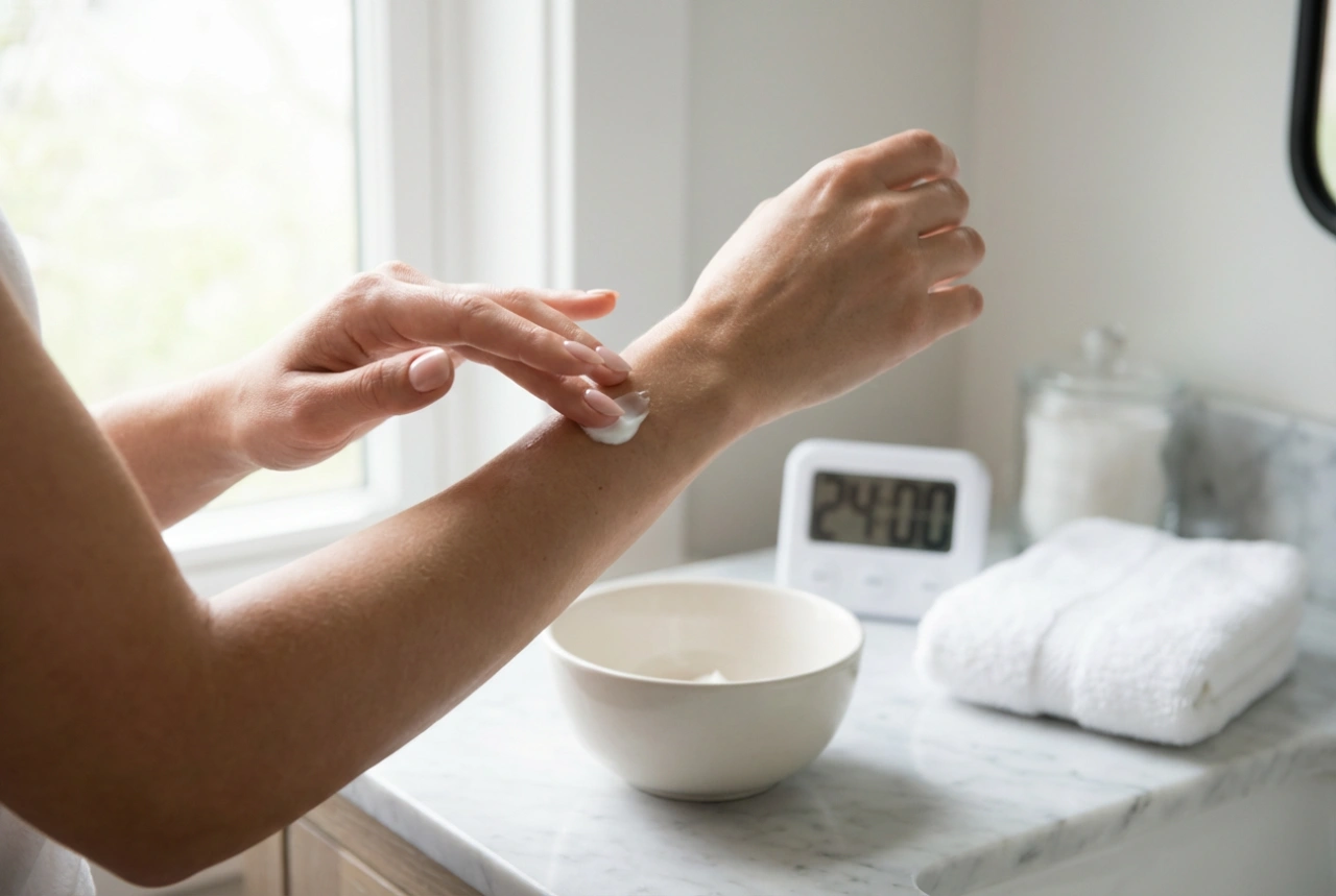 Hair Removal Cream: Patch Test, Application Time, and Safe Removal