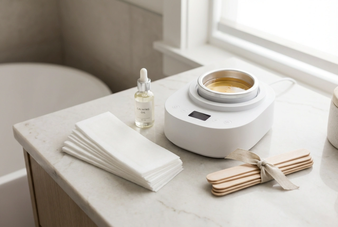 Professional Waxing at Home: Technique, Temperature, and Safety