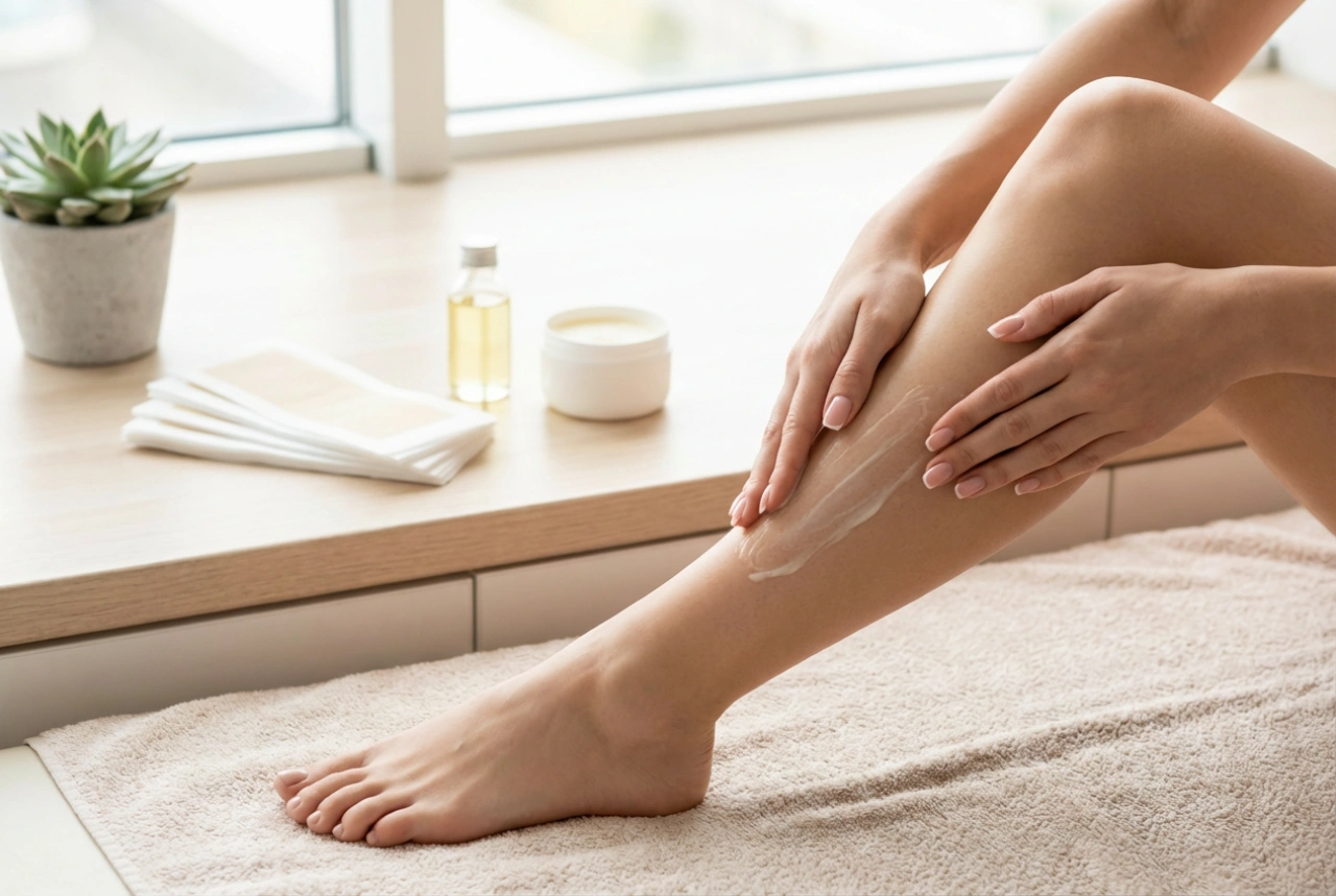 Leg Waxing at Home: Skin Preparation, Pulling Direction and Post-Wax Care