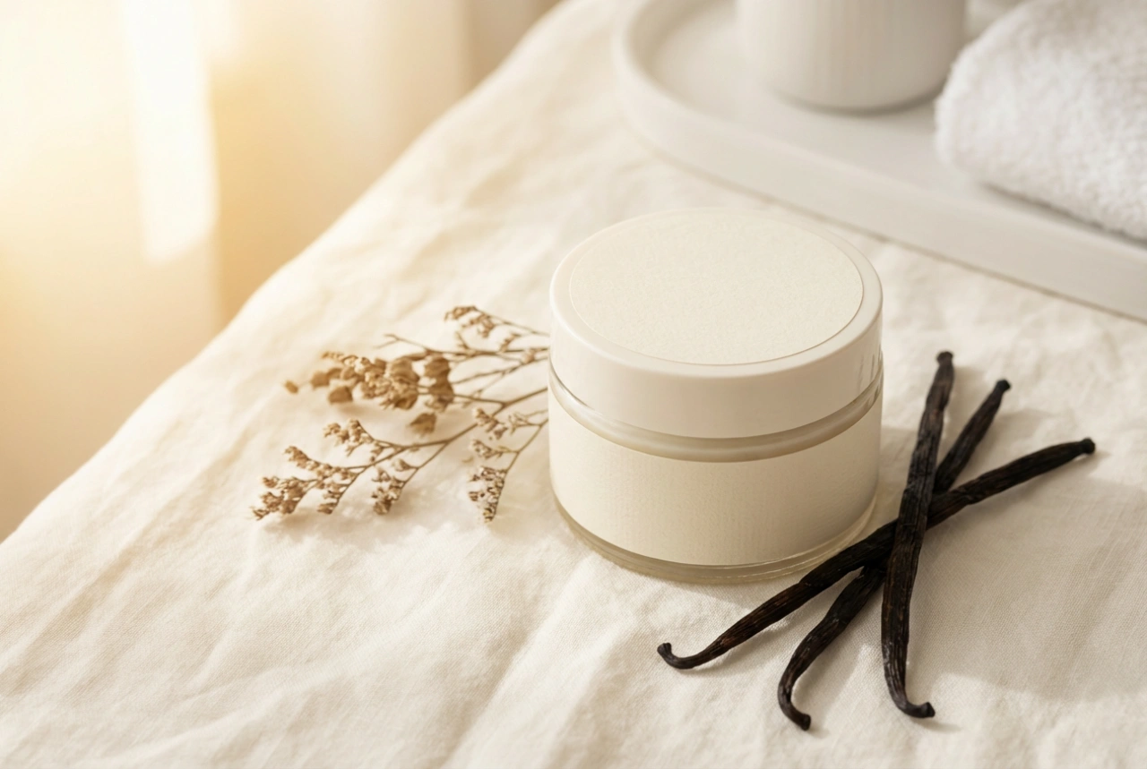 Vanilla body lotion: how to combine fragrance with effective hydration