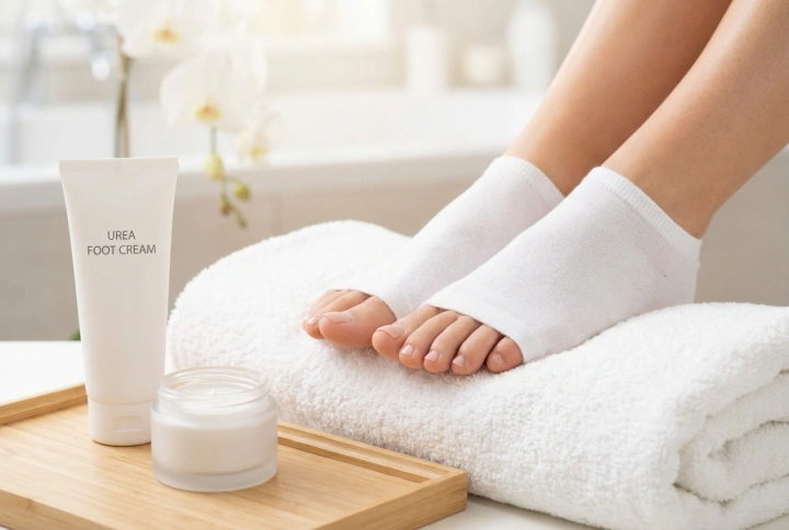 Foot Masks: Types, Application and Combining with Urea Cream