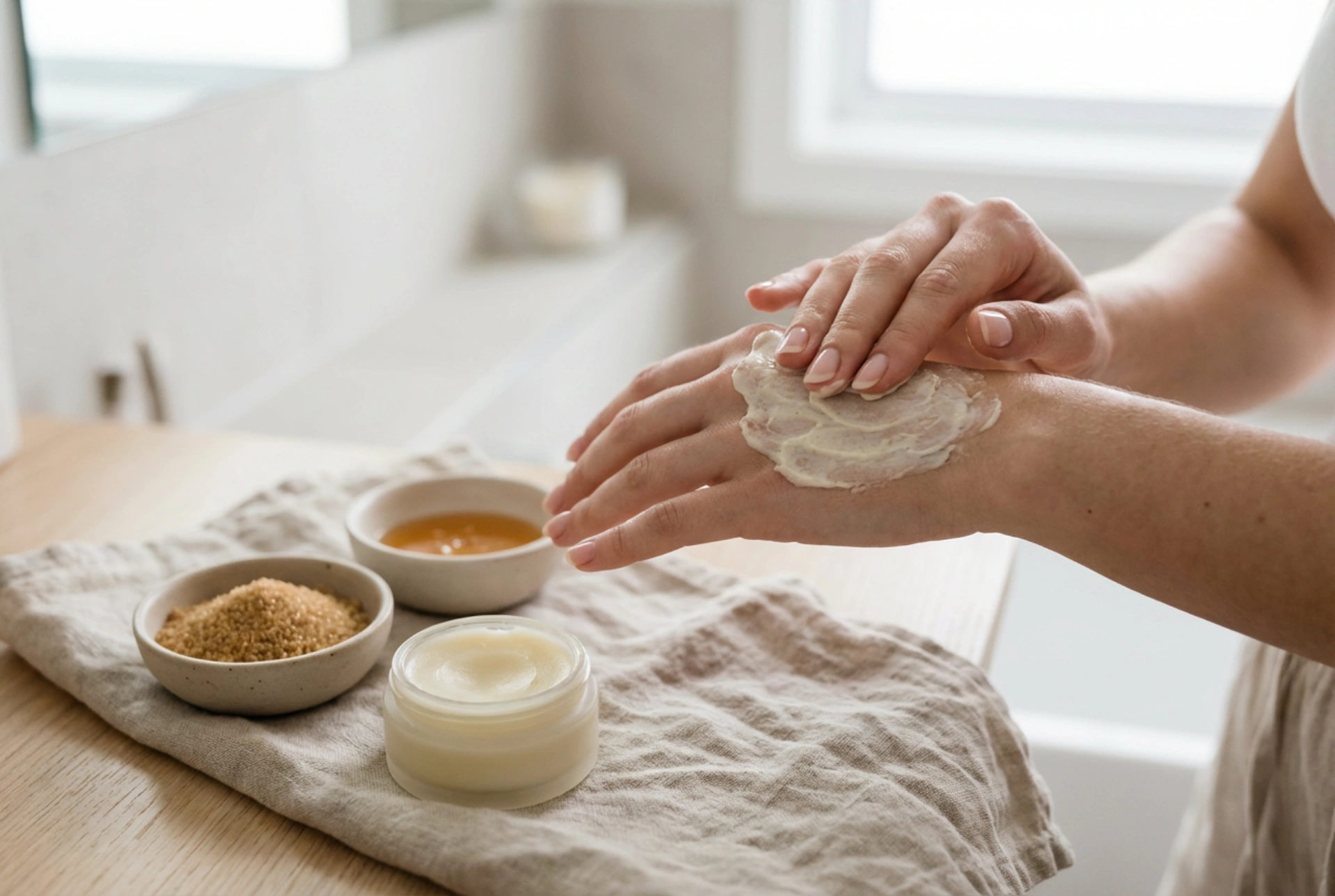 Home Remedies for Very Dry Hands: Exfoliation, Mask, and Occlusion