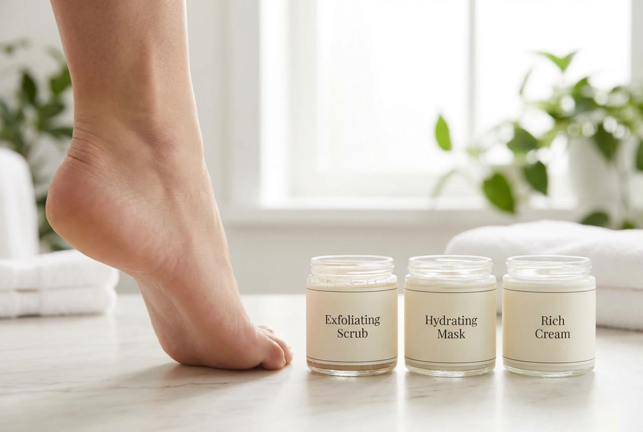 How to Care for Dry Heels: Scrubs, Masks, and Urea Creams