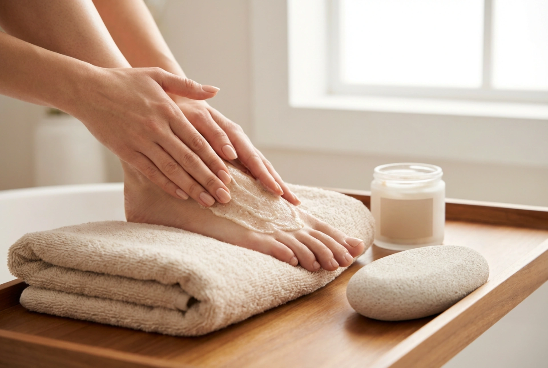 At-Home Foot Scrub: Types, Frequency, and Massaging Technique