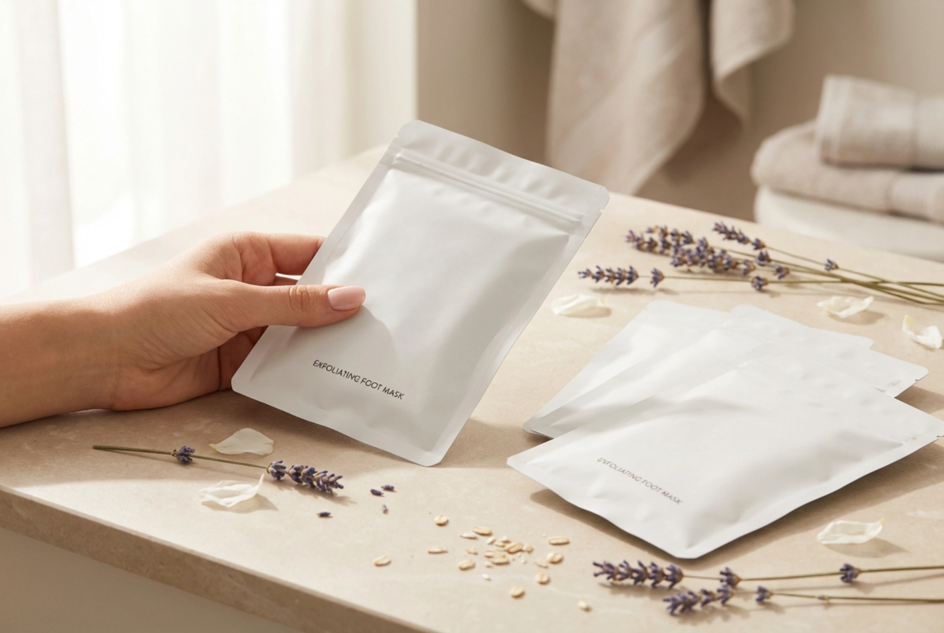 Exfoliating Foot Masks: Types, Application Time, and Usage Tips